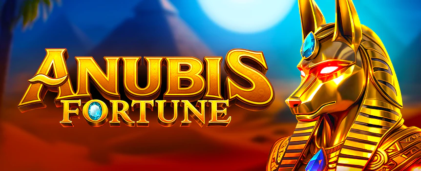 The god of the underworld has the power to grant the max win in Anubis Fortune. Play at SlotsLV, where up to 33 Free Spins, Wilds, and Scatters await you!